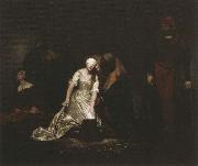 Paul Delaroche Execution of Lady jane Grey oil painting on canvas